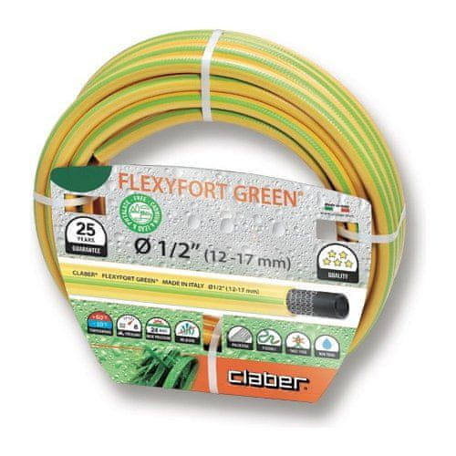 Claber crijevo za vodu Flexyfort Green (9132), 13 mm, 30 m