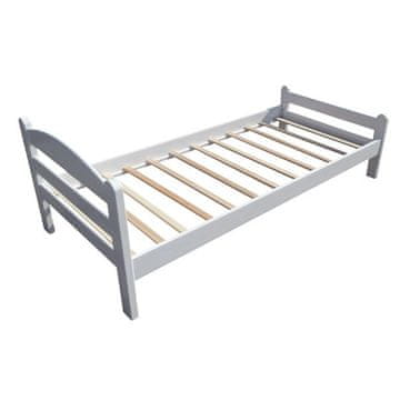 Krevet Lesy, 140x200, bijeli