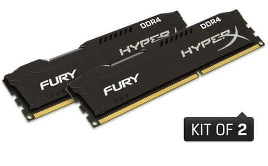 Kingston radna memorija HyperX Fury 16 GB, DDR4, 3200 MHz, komplet (HX432C18FB2K2/16)