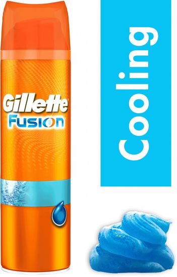 Gillette gel za brijanje Fusion ProGlide Gel Cooling, 200 ml