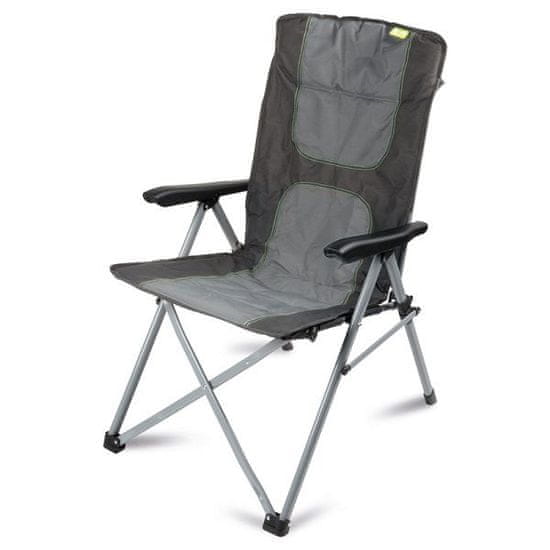 Kampa stolac za kampiranje Consul Reclining Chair, sivi