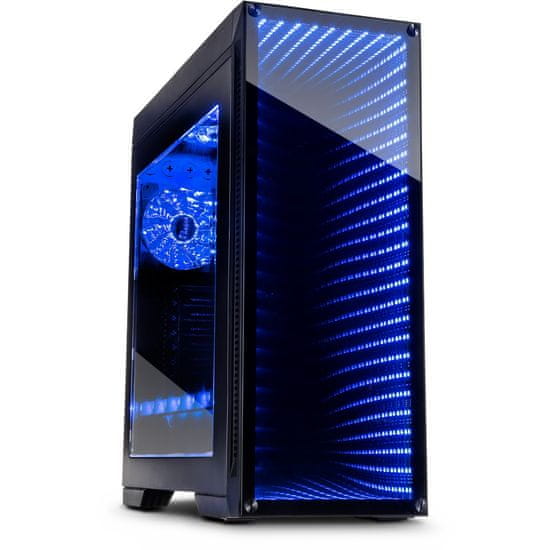 Inter-tech gaming kućište M-908 Infinity-Mirror Midi ATX, RGB