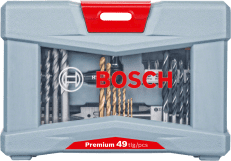 Bosch 49-dijelni Premium komplet nastavaka, vijaka i svrdala (2608P00233)