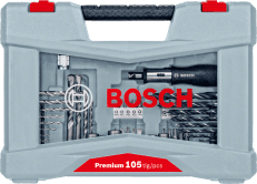 Bosch 105-dijelni Premium komplet nastavaka, vijaka i svrdala (2608P00236)