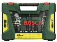 Bosch 83-dijelni komplet svrdala i nastavaka za odvijanje s džepnom svjetiljkom i ključem (2607017193)