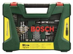 Bosch 91-dijelni komplet svrdala, nastavaka za odvijanje i magnetnim štapom (2607017195)