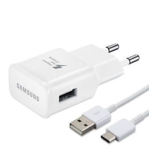 Samsung kućni punjač EP-TA20 s USB tipom C, bijeli