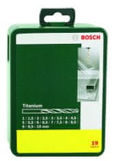Bosch 19-dijelni komplet svrdala za metal HSS-TiN (2607019437)