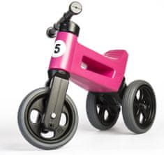 Funny Wheels dječji bicikl New Sport 2u1, purpurna boja