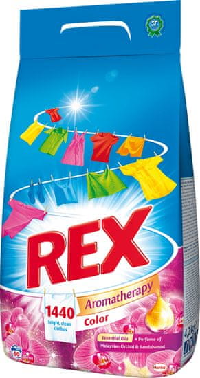Rex prašak za pranje Malaysian Orchid & Sandalwood, 4,2 kg, 60 pranja
