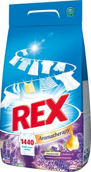 Rex prašak za pranje Provence Lavender & Jasmine, 4,2 kg, 60 pranja
