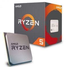AMD procesor Ryzen 5 2600 s hladnjakom Wraith Stealth (YD2600BBAFBOX)