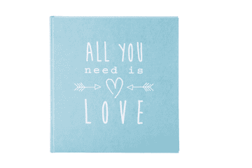 Goldbuch foto album All you need is love 30 x 31, 60 stranica, tirkizna