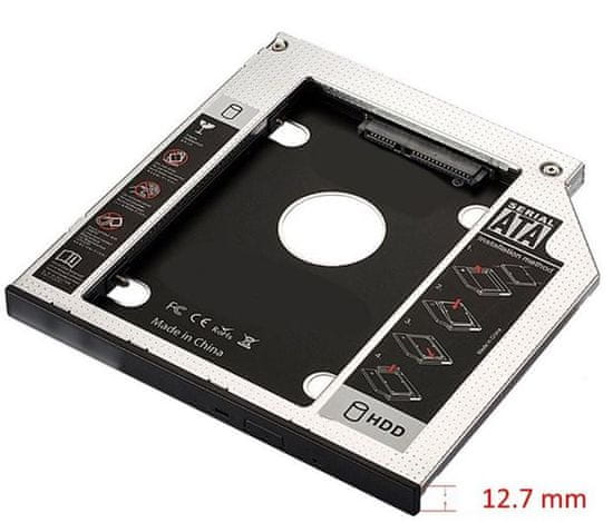 Ewent adapter za SSD/HDD u 12,7 mm DVD, SATA 3