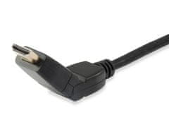 Equip kabel HDMI 2.0 s pregibom, 2 m