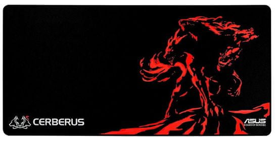 ASUS gaming podloga za miš Cerberus XXL, crvena