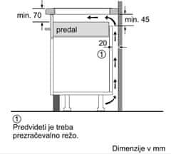 Bosch indukcijska ploča za kuhanje PXE601DC1E