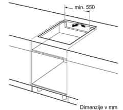 Bosch indukcijska ploča za kuhanje PXE601DC1E