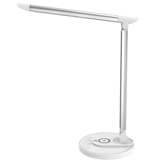 TaoTronics LED stolna svjetiljka s bežičnom stanicom za punjenje DL36, bijela