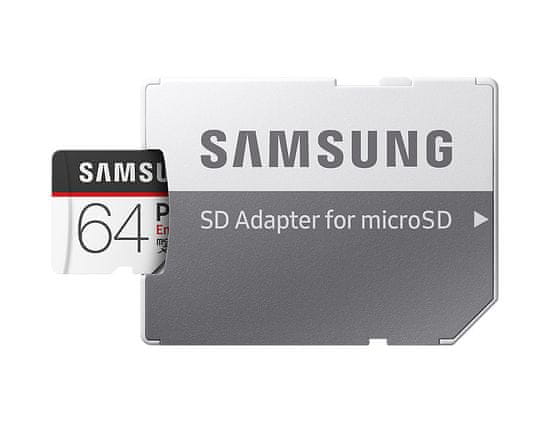 Samsung memorijska kartica micro SDXC 64GB PRO Endurance + SD adapter