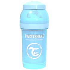 Twistshake dječja bočica Anti-Colic, 180 ml, plava