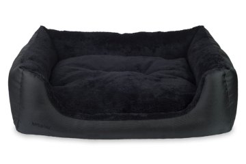 Argi krevet za pse s jastukom Pelech, Aspen, crna
