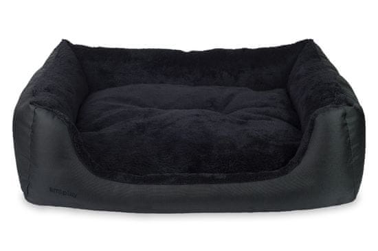 Argi krevet za pse s jastukom Pelech, Aspen, crna