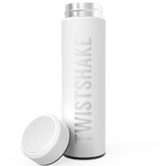 Twistshake termo staklena boca Hot or Cold, 420 ml, bijela
