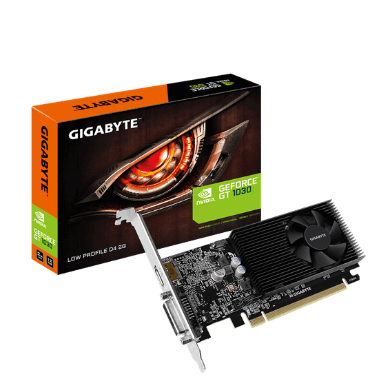 Gigabyte grafička kartica Geforce GT 1030 DDR4, 2 GB, PCI-E 2.0