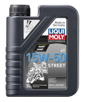Liqui Moly motorno ulje MOTORBIKE 4T 15W50 STREET, 1L