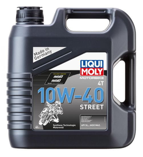 Liqui Moly motorno ulje MOTORBIKE 4T 10W40 STREET, 4L