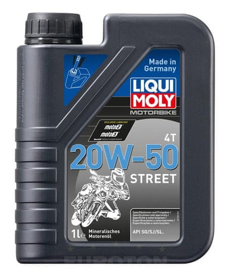 Liqui Moly motorno ulje MOTORBIKE 4T 20W50 STREET, 1L