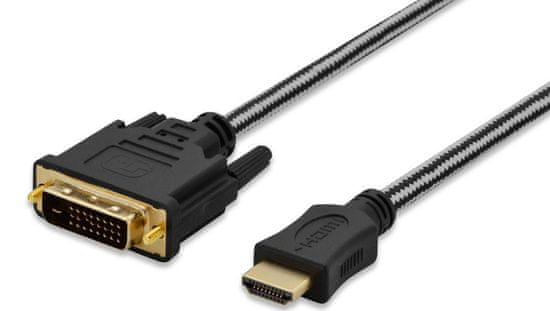 Ednet kabel HDMI / DVI-D 24+1, 5 m