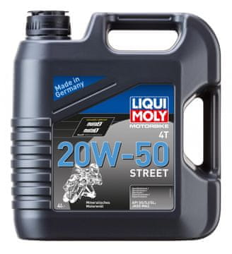 Liqui Moly motorno ulje MOTORBIKE 4T 20W50 STREET, 4L