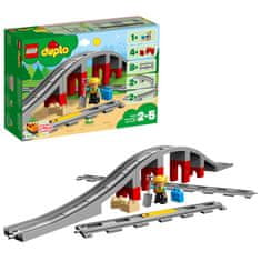 LEGO DUPLO Town 10872 Dodatna oprema za vlak - most i tračnice