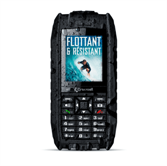 Crosscall GSM telefon Shark V2, crni
