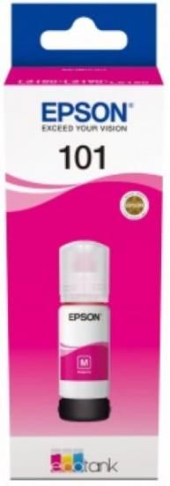 Epson tinta EcoTank 101 za L6190, staklenka, 70 ml, magenta (C13T03V34A)
