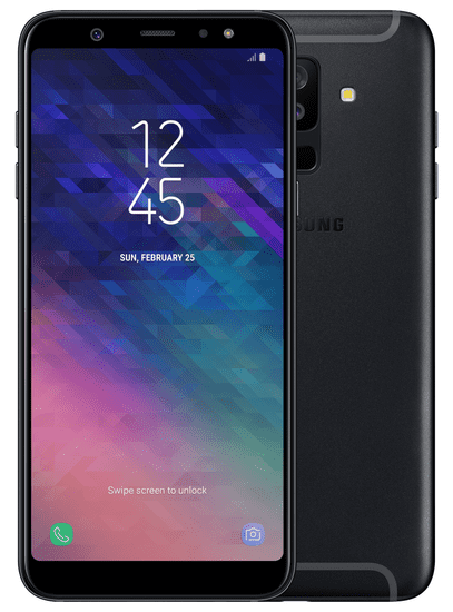 Samsung GSM telefon Galaxy A6+ 2018 LTE DS 32 GB, crni
