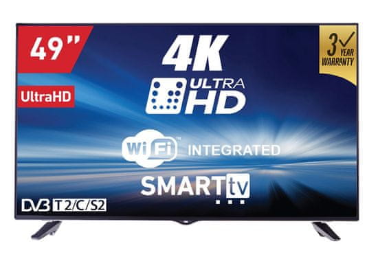 VOX electronics 4K LED TV prijemnik 49DSW400U