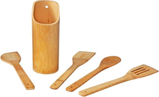 TimeLife set kuhinjskih dodataka s postoljem od bambusa
