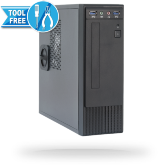 Chieftec kućište FI-03B mini ITX 250W USB 3.0, crno