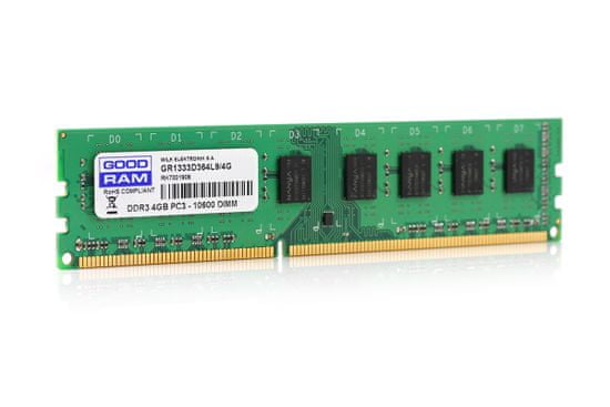 GoodRam RAM stolnog raRAM -a za stolna računala DDR4 8GB, PC4-19200 (2400MHz), CL17 (GR2400D464L17S/8G)