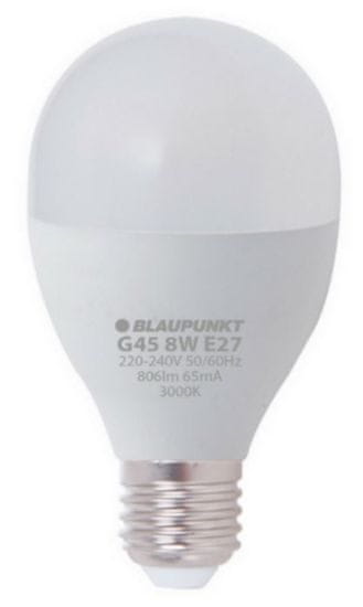 Blaupunkt LED žarulja 8 W, E27, 3000K (G45-2)