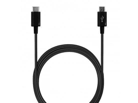Puro kabel Type-C Micro USB, 1 m, crni