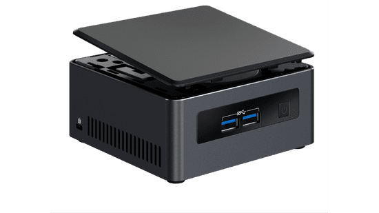 Intel NUC Kit BLKNUC7I5DNH2E, Core i5-7300U, Barebone