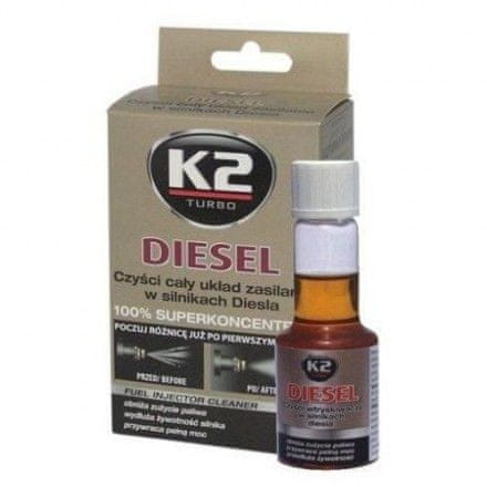 K2 čistač mlaznica za dizel motore Diesel Aditiv, 50ml