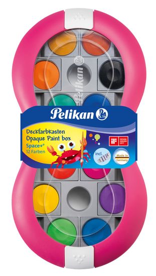 Pelikan vodene bojice Space + 12 boja, roze