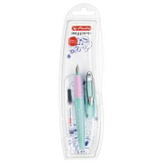 Herlitz nalivpero my.pen-M, menta-rozo