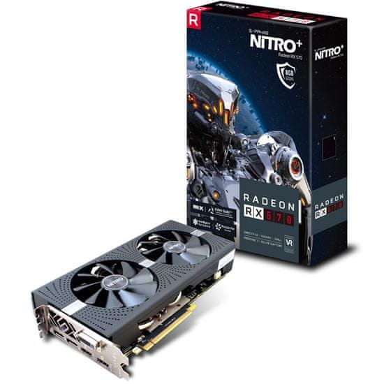 Sapphire grafička kartica RX 570 OC 8GB GDDR5 PCI-E Nitro lite