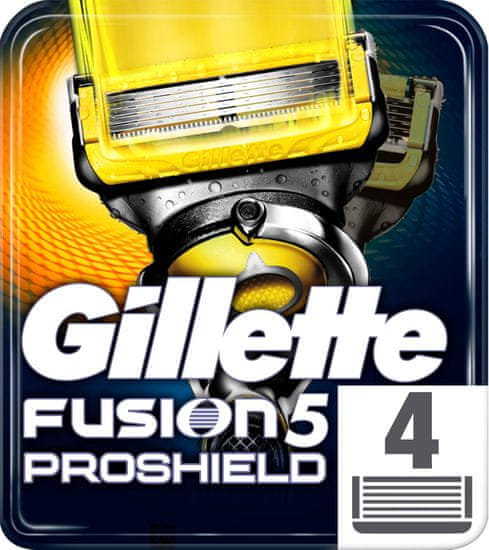 Gillette glave za brijanje za muškarce Fusion5 ProShield, 4 komada